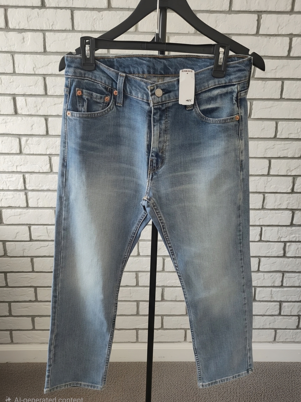 NWT Levi's Faded Blue Slim Straight Jeans
